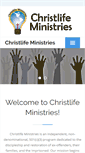Mobile Screenshot of mychristlife.org